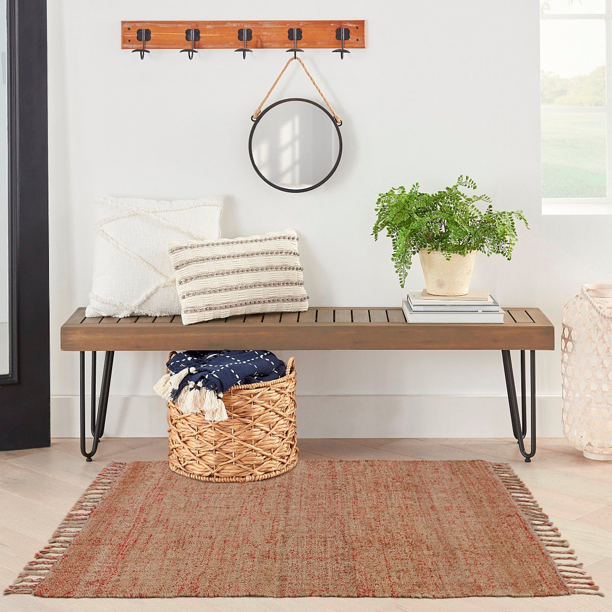 Hand Woven Jute Rug
