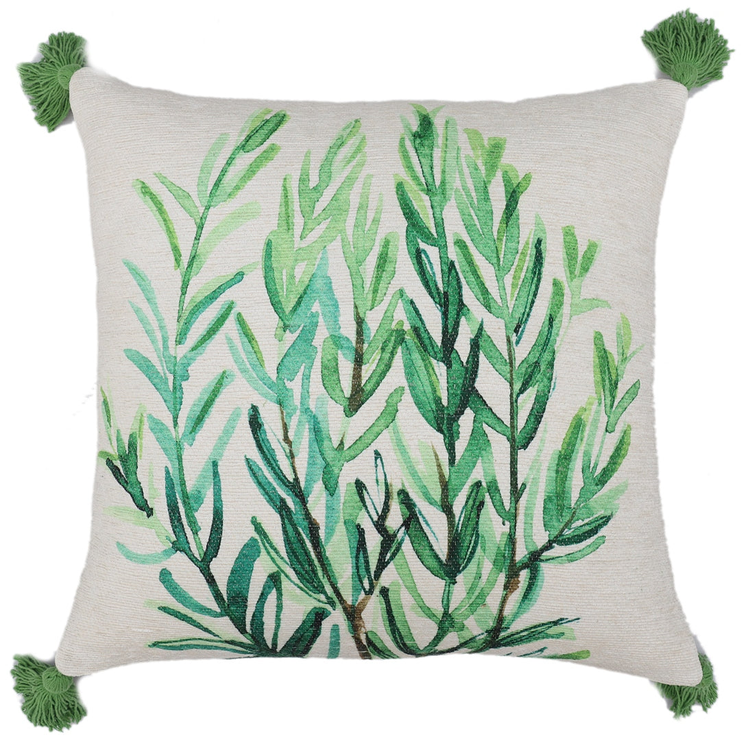 Tropical Greens Cushion Cover