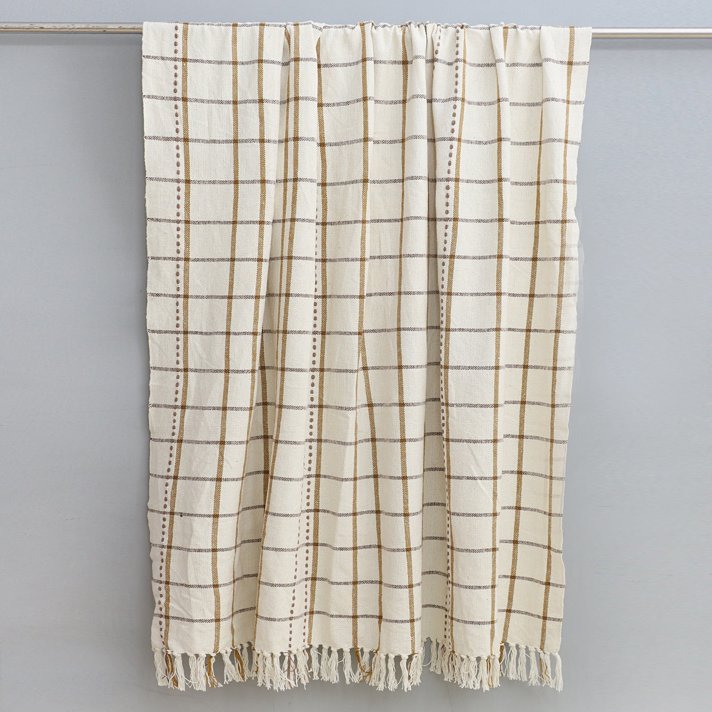Multicolor Hand Woven Cotton Throw