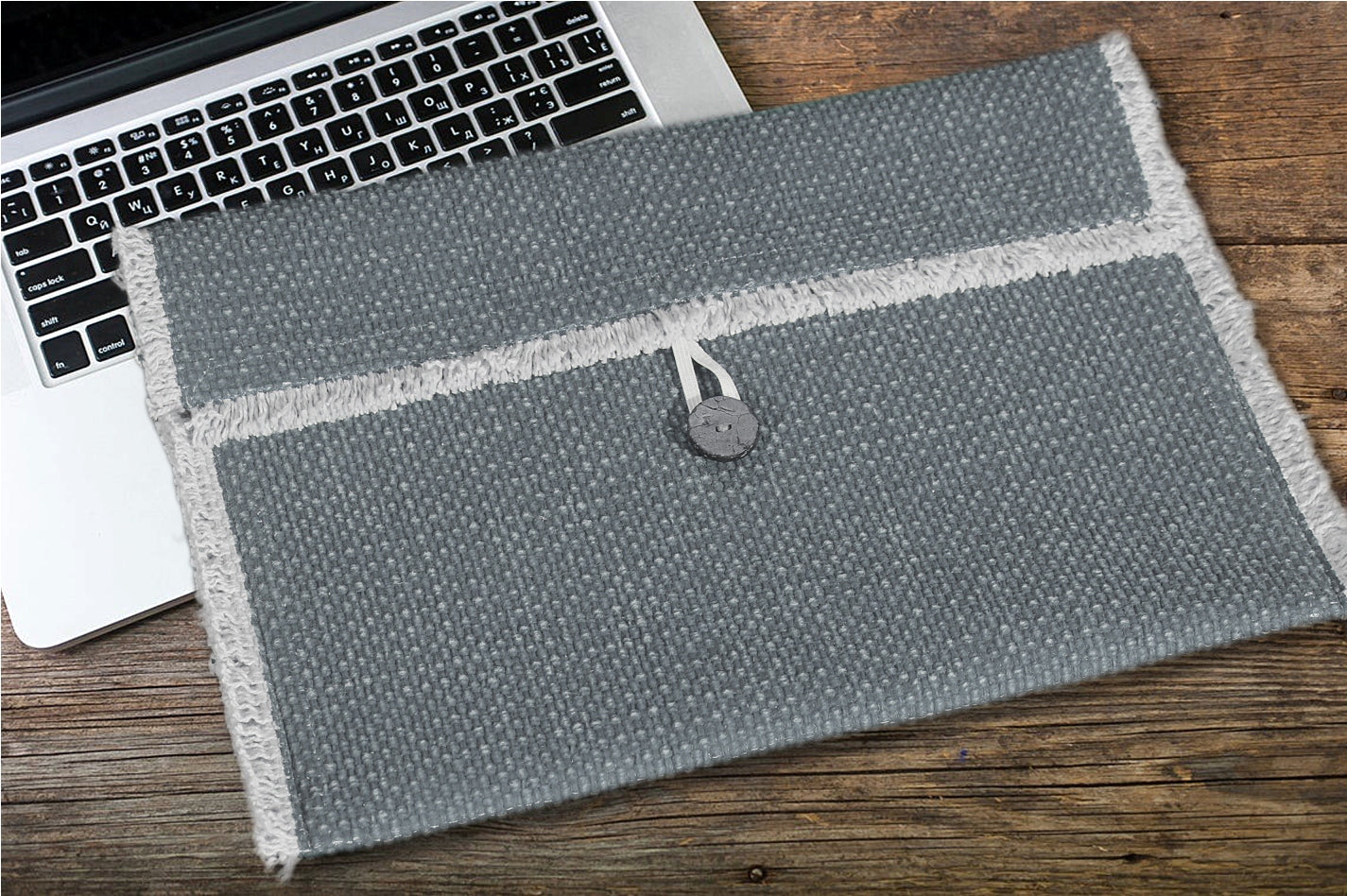 Hand Woven Cotton Laptop Sleeve