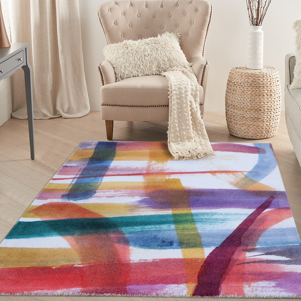 BRUSHSTROKE RUG