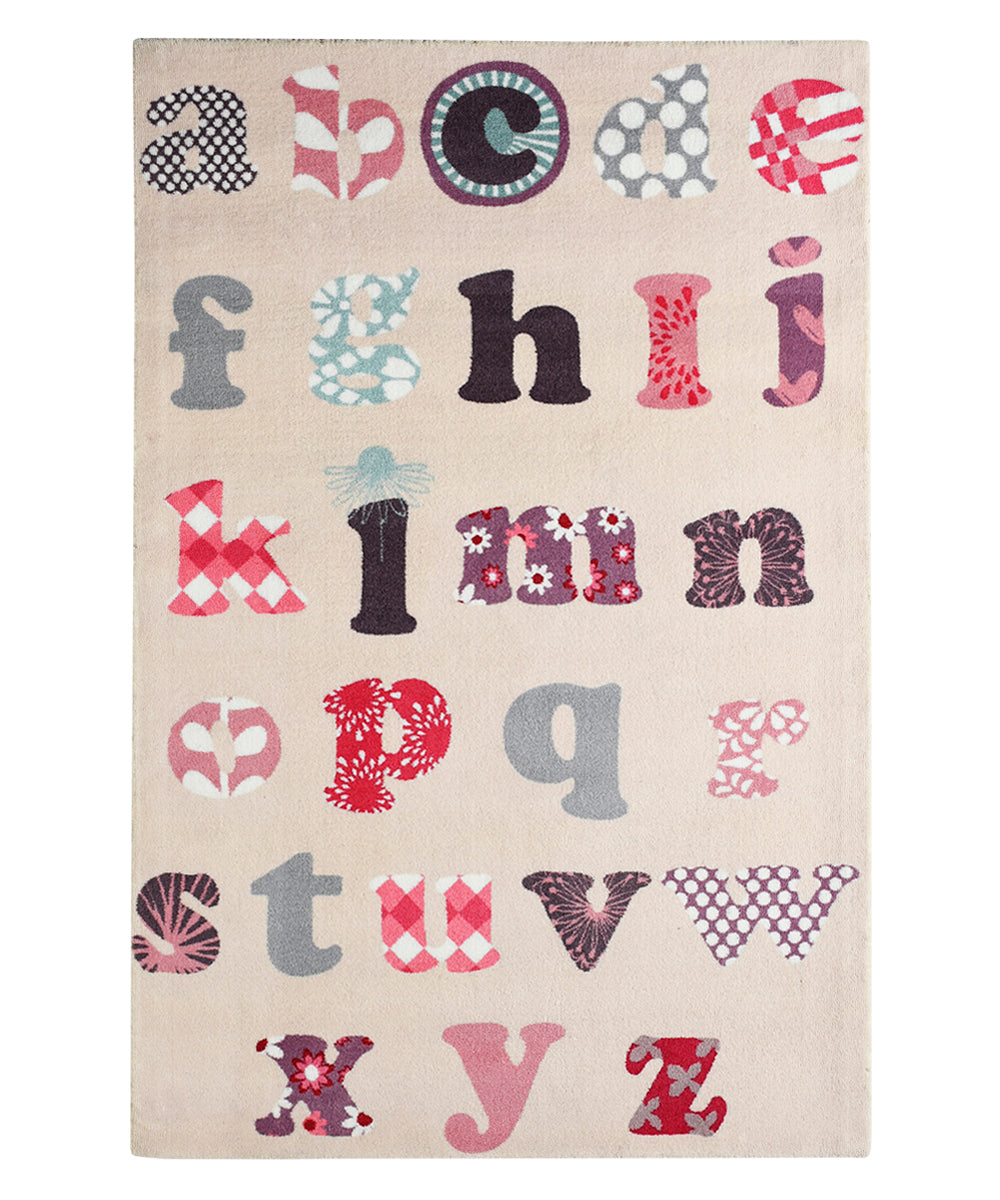 PASTEL ALPHABETS RUG