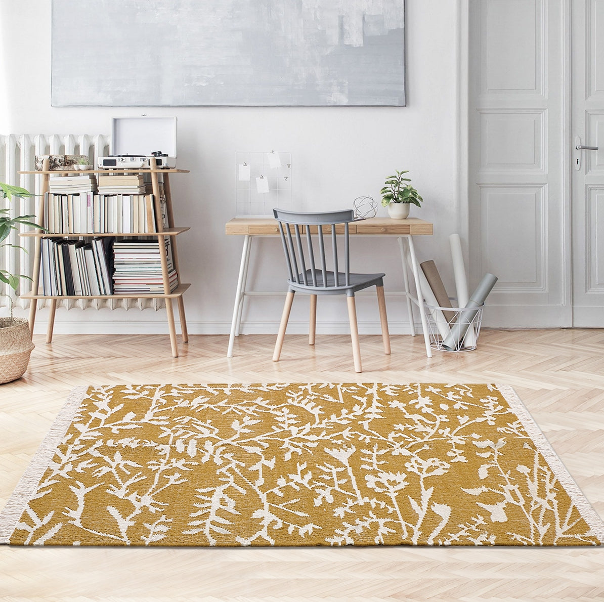 Hand Woven Punja Kilim - 5'x8'
