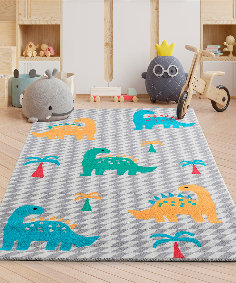 DINO PATTERN RUG
