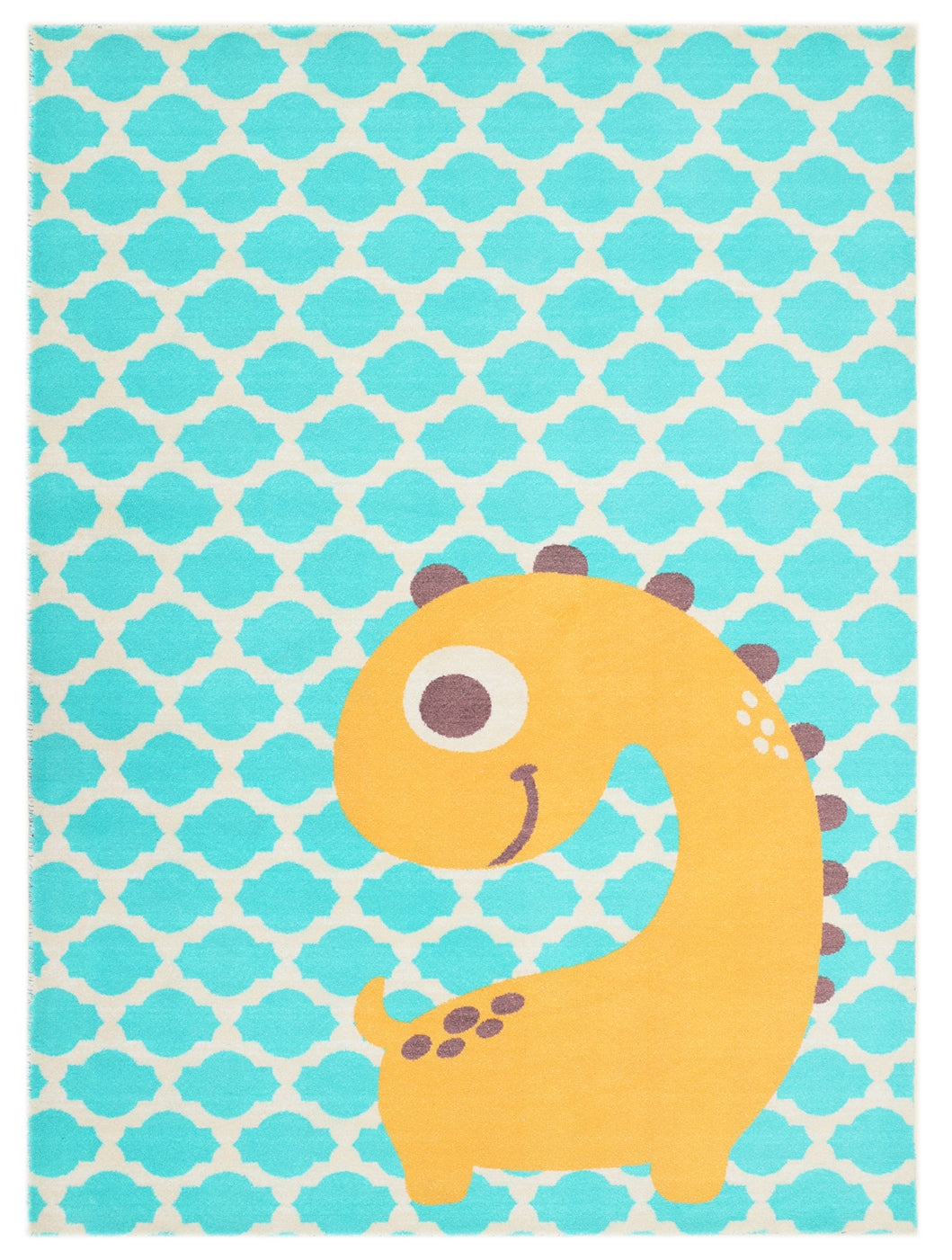 YELLOW DINO RUG