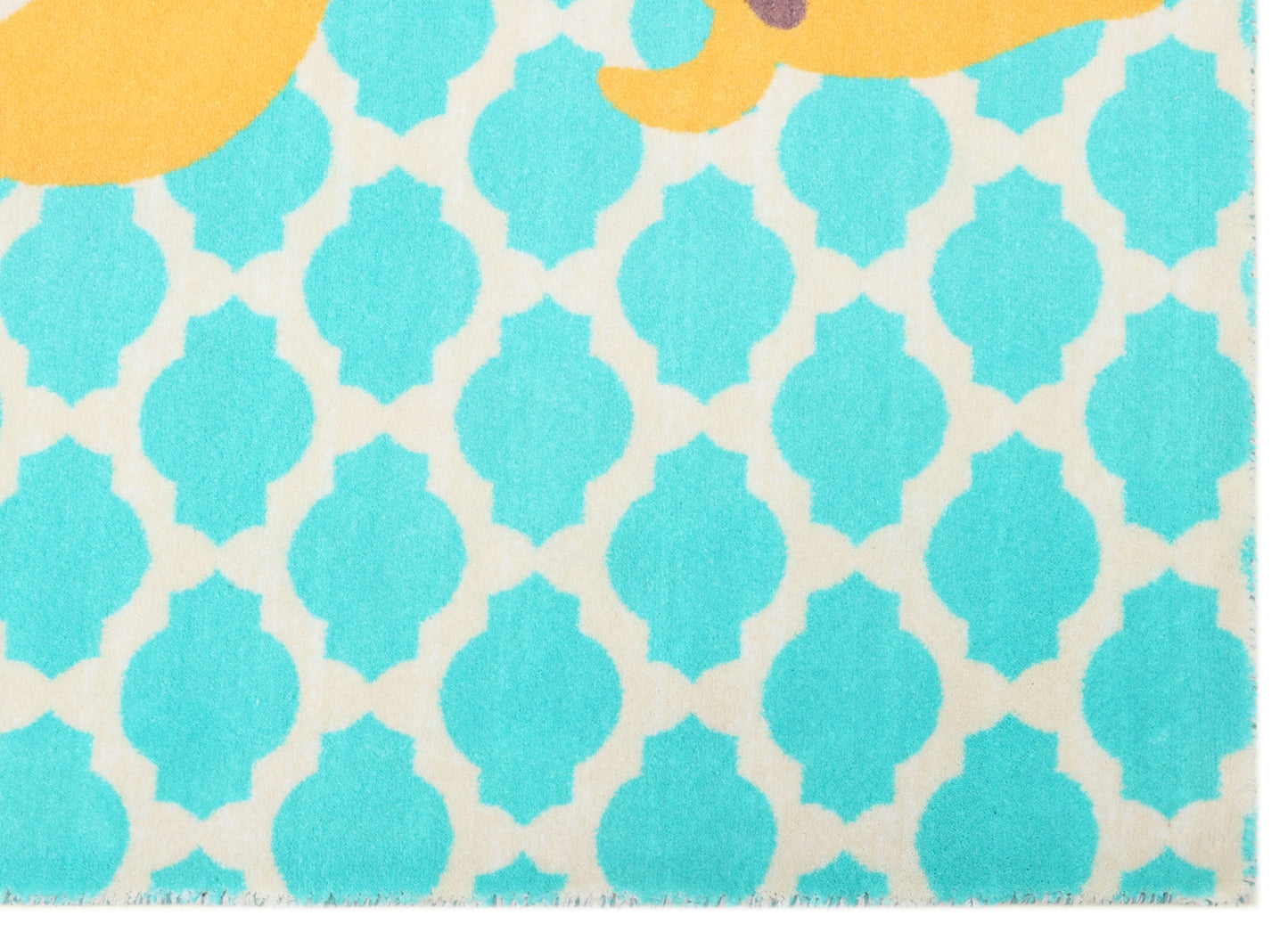 YELLOW DINO RUG
