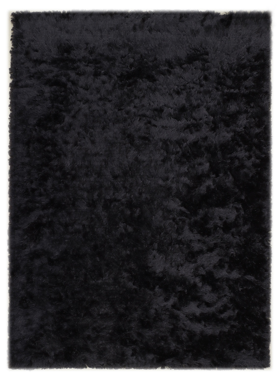 Black Shag Rug - 5'x8'