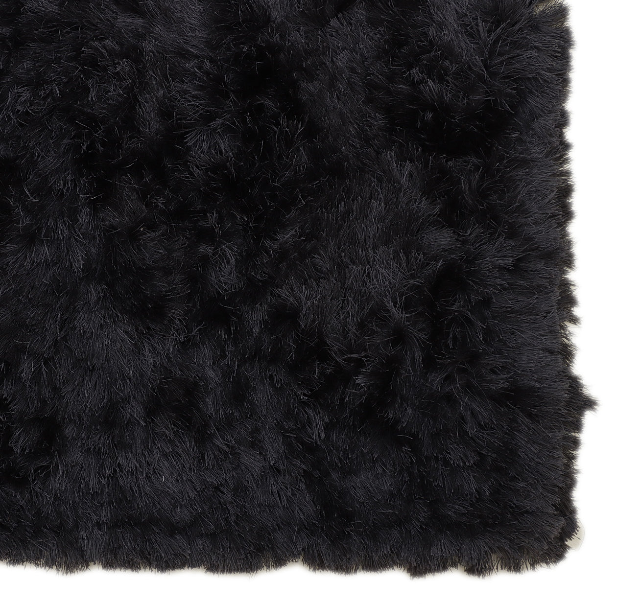 Black Shag Rug - 5'x8'