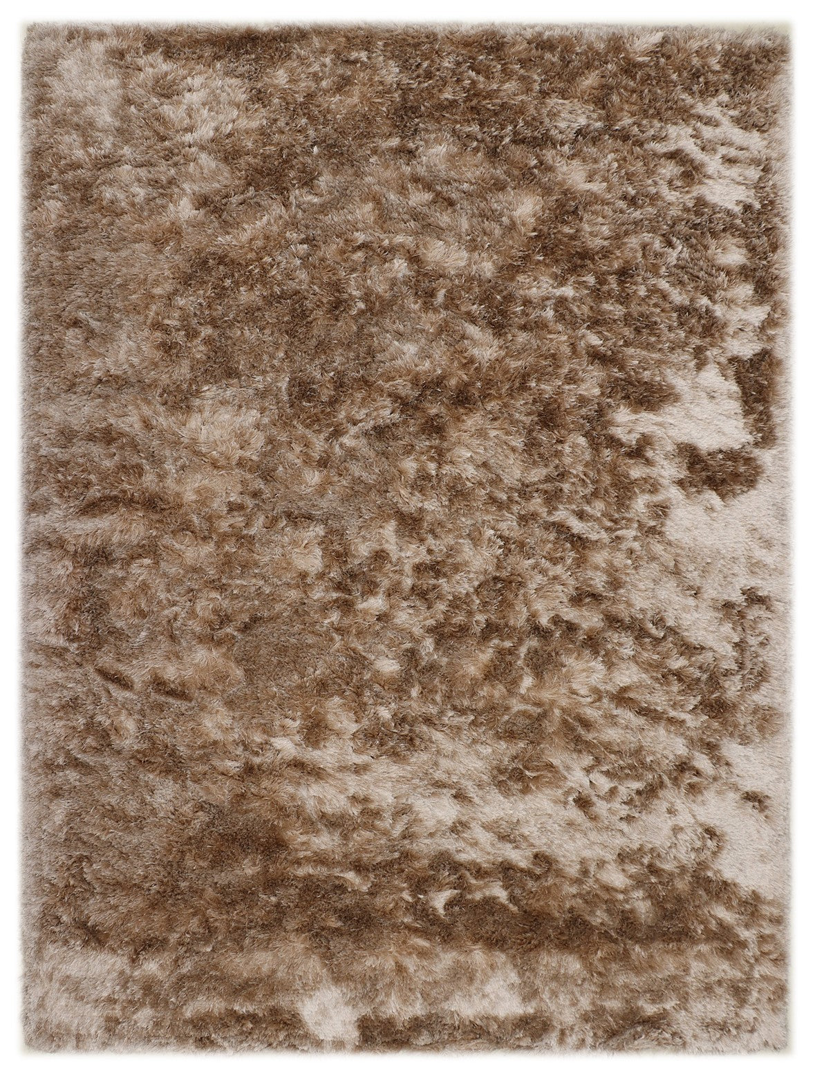 Golden Brown Shag Rug - 5'x8'