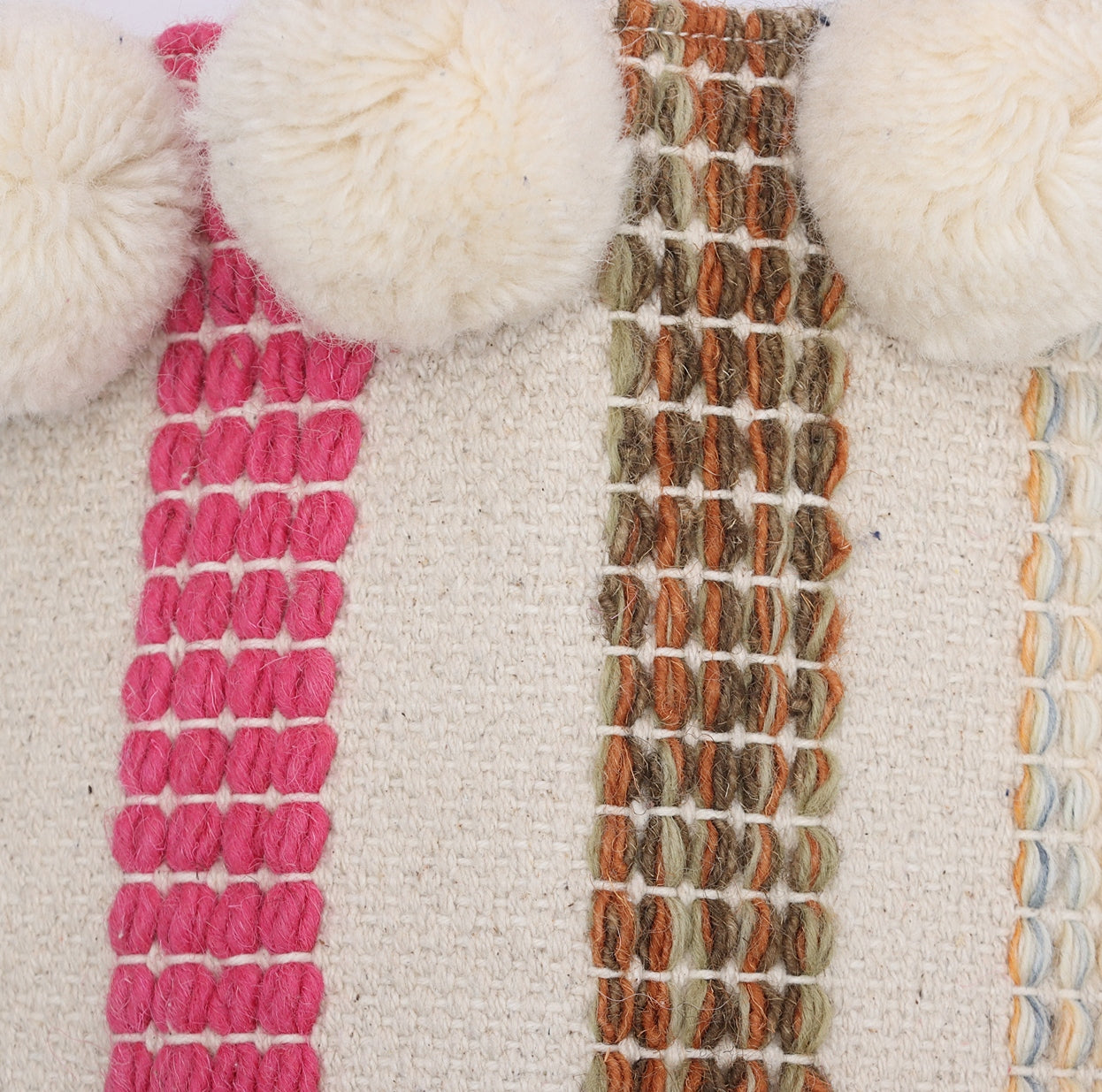 Multi Color Hand Woven Basket