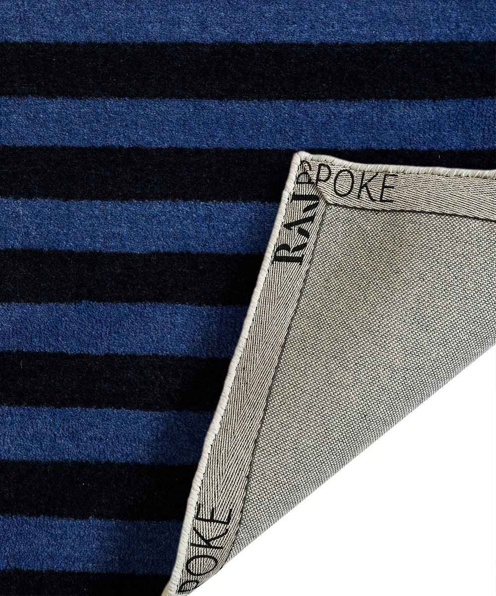 BLUE STRIPE RUG