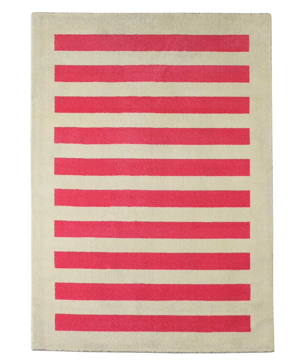 PINK STRIPE RUG