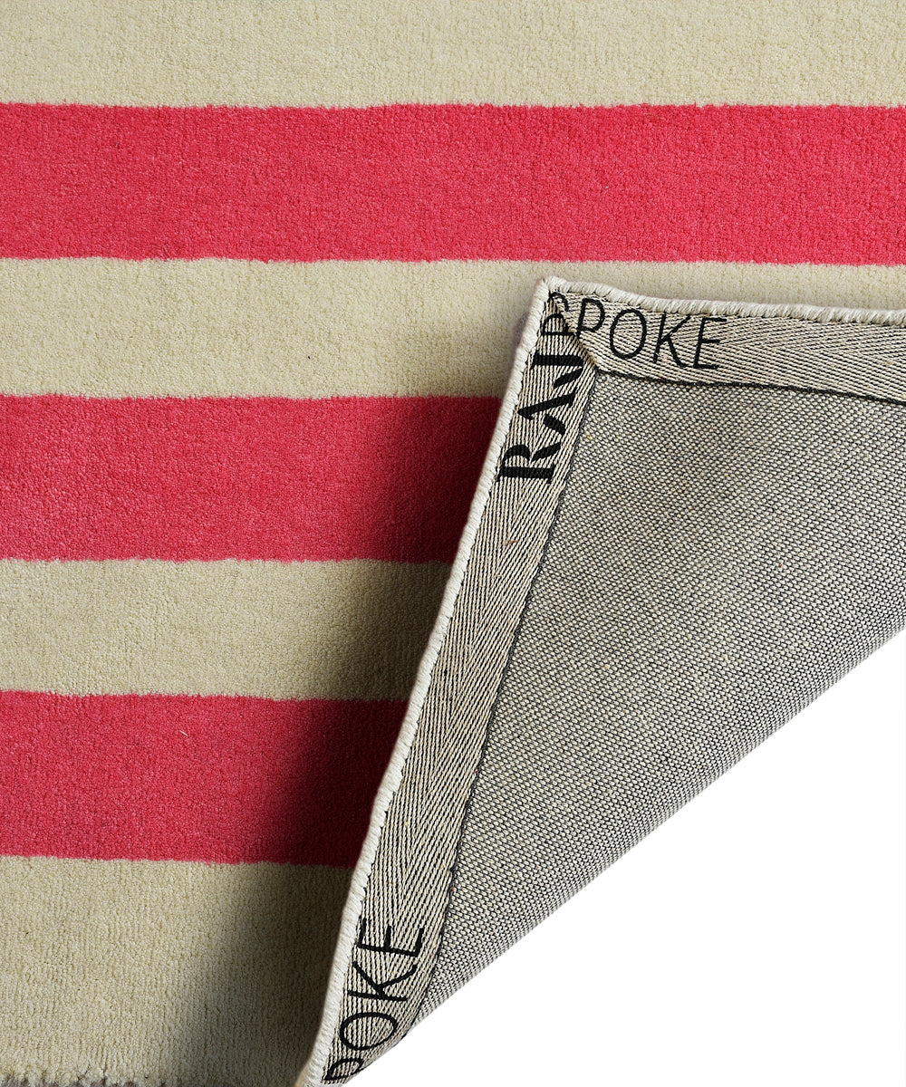 PINK STRIPE RUG