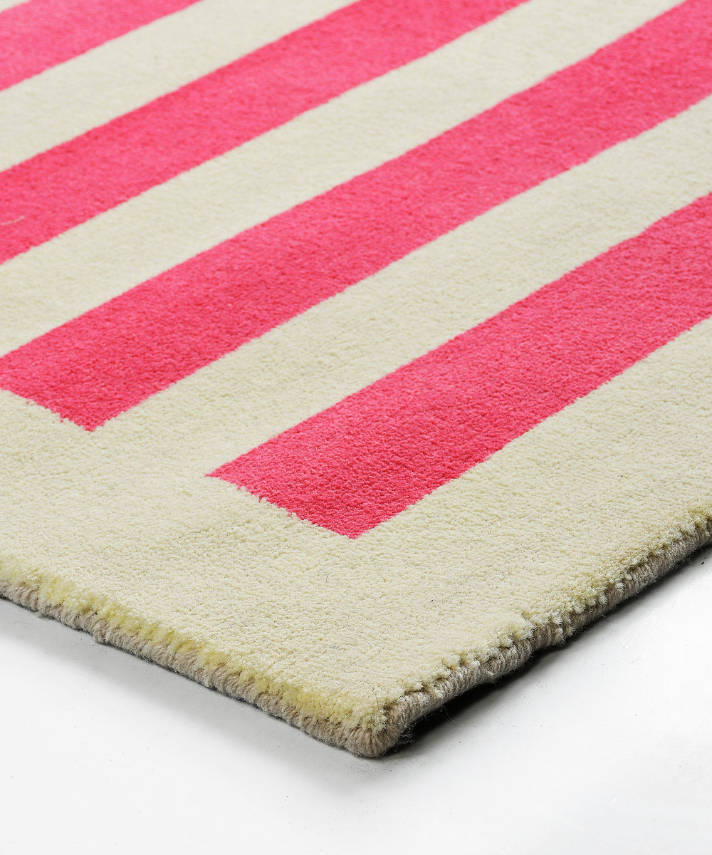 PINK STRIPE RUG