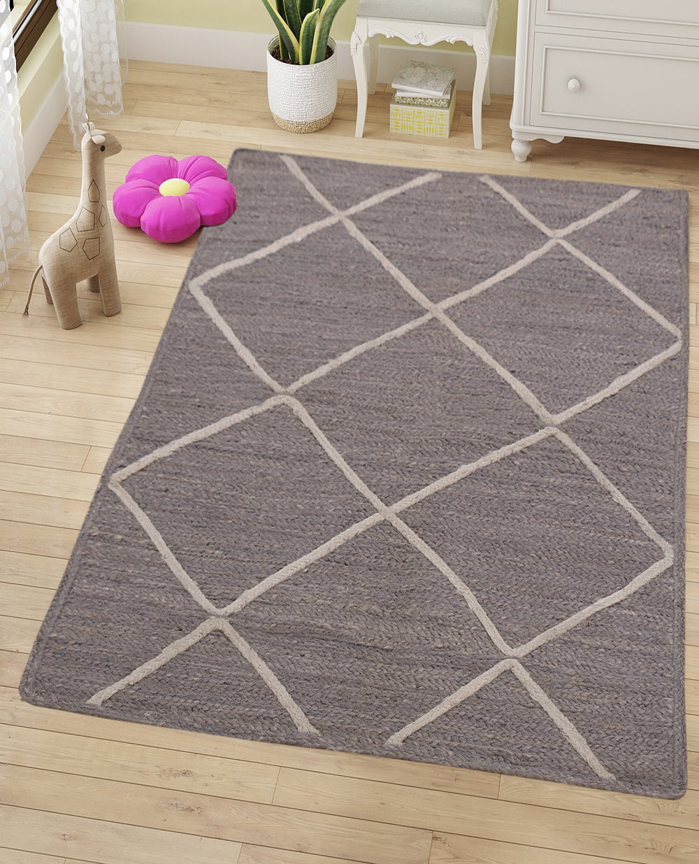 Hand Woven Jute Rug