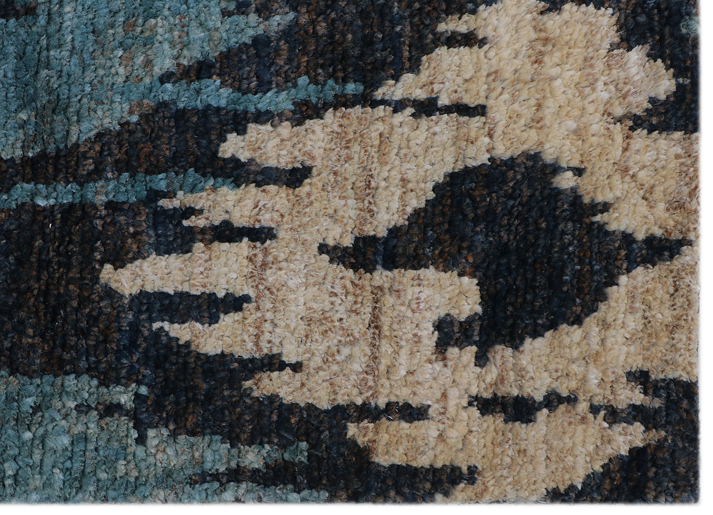 Multicolor Hand Woven Jute Rug