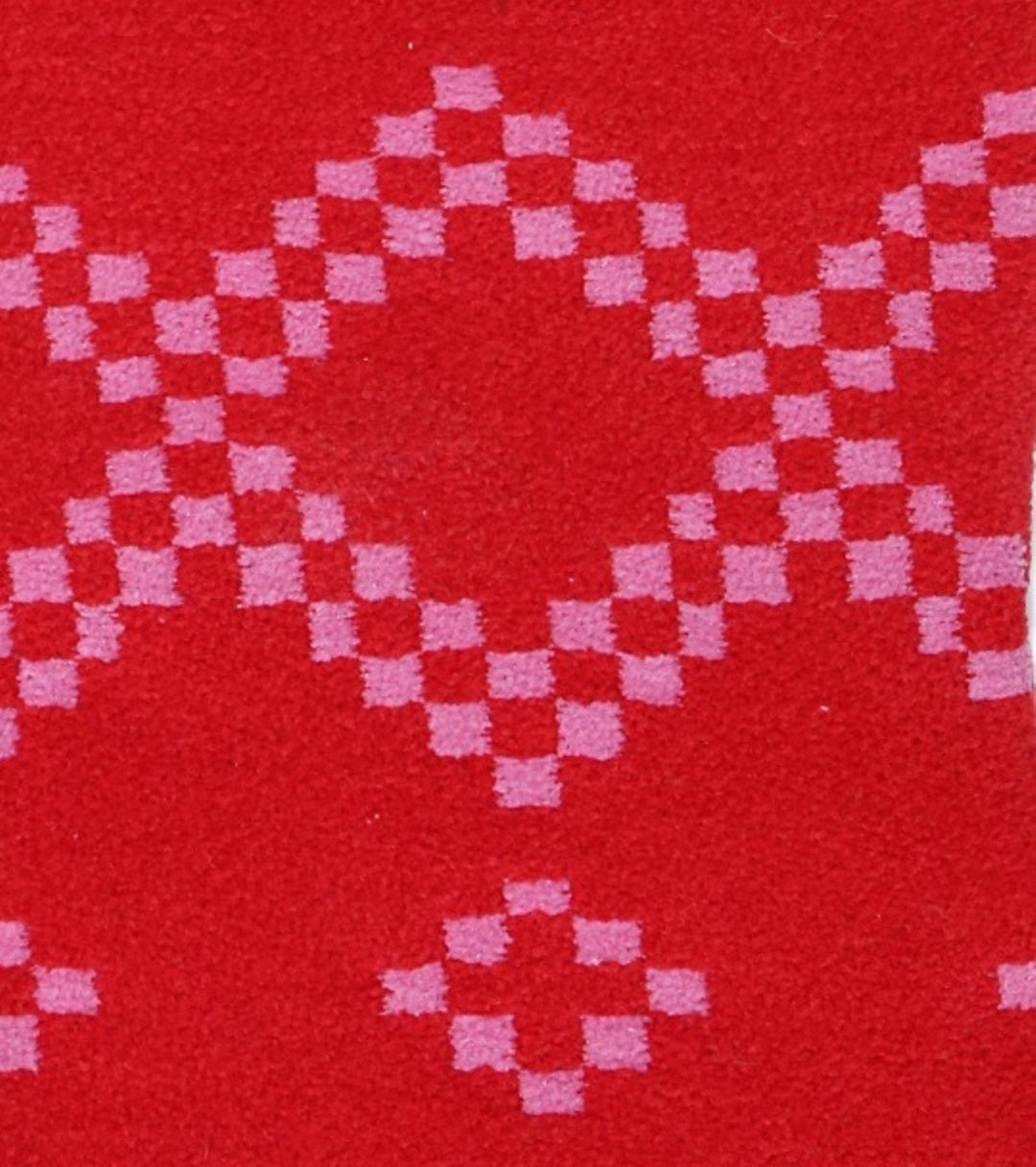 Red Jacquard Christmas Stocking