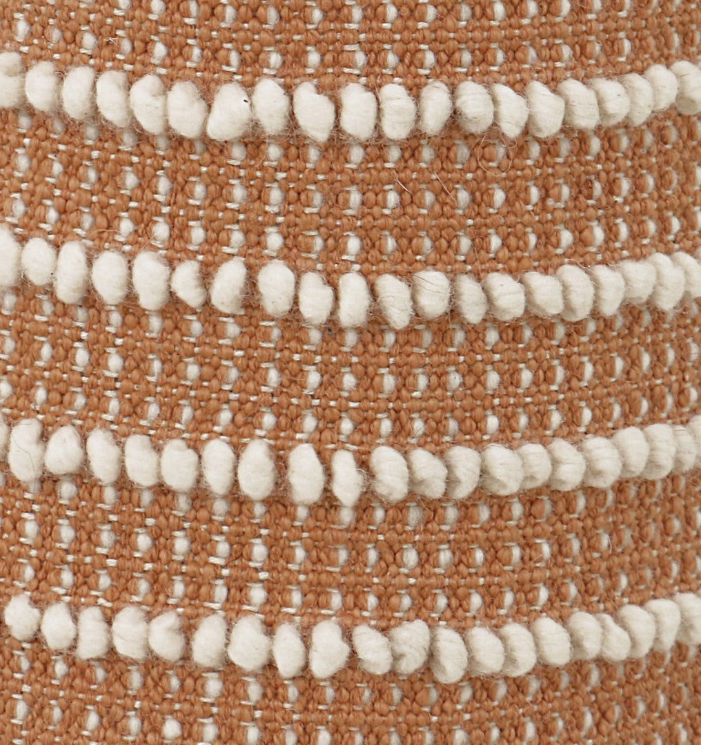 Rust Cotton Woven Basket