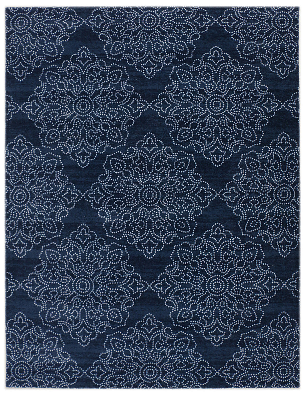 SHIBORI MEDALLION RUG