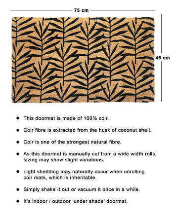 Leaves Doormat