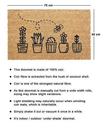 Plants Doormat