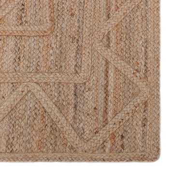Braided Natural Jute Rug