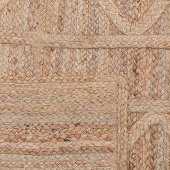 Braided Natural Jute Rug