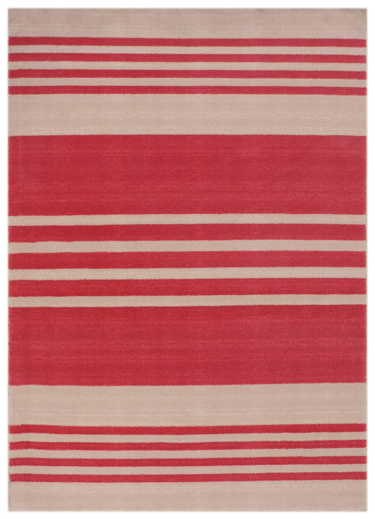 NON SYMMETRIC STRIPE RUG