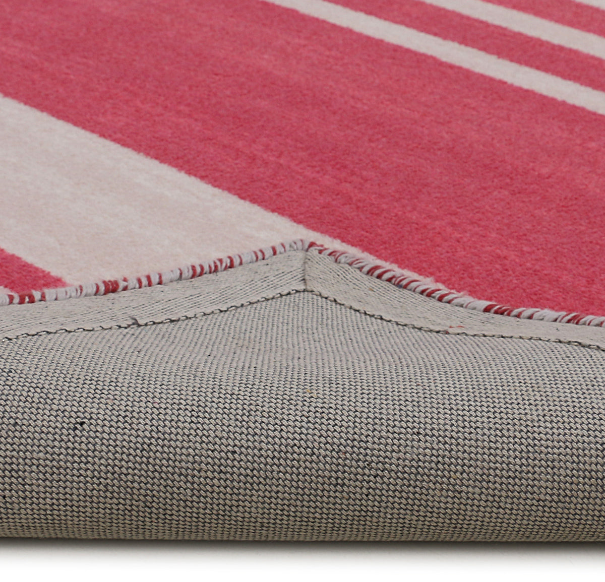 NON SYMMETRIC STRIPE RUG