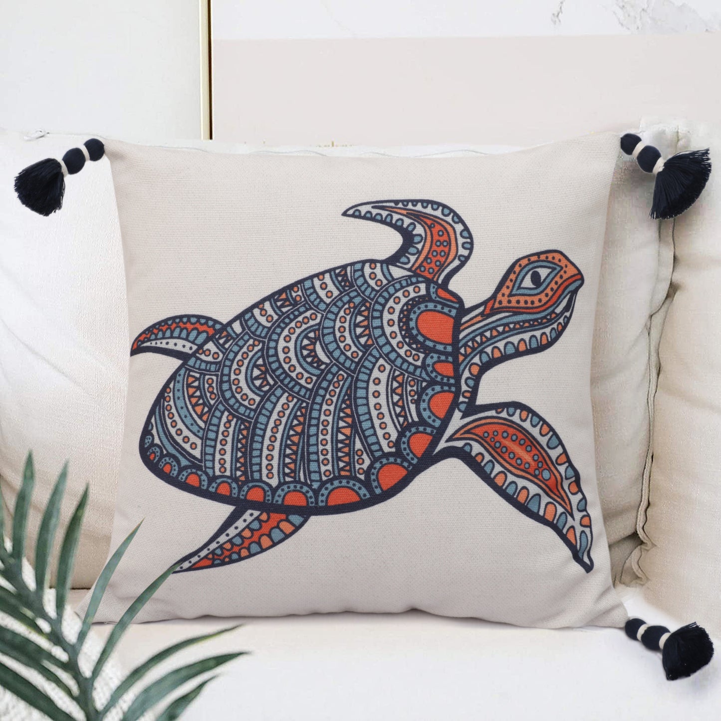 Turtle Cushion Cover