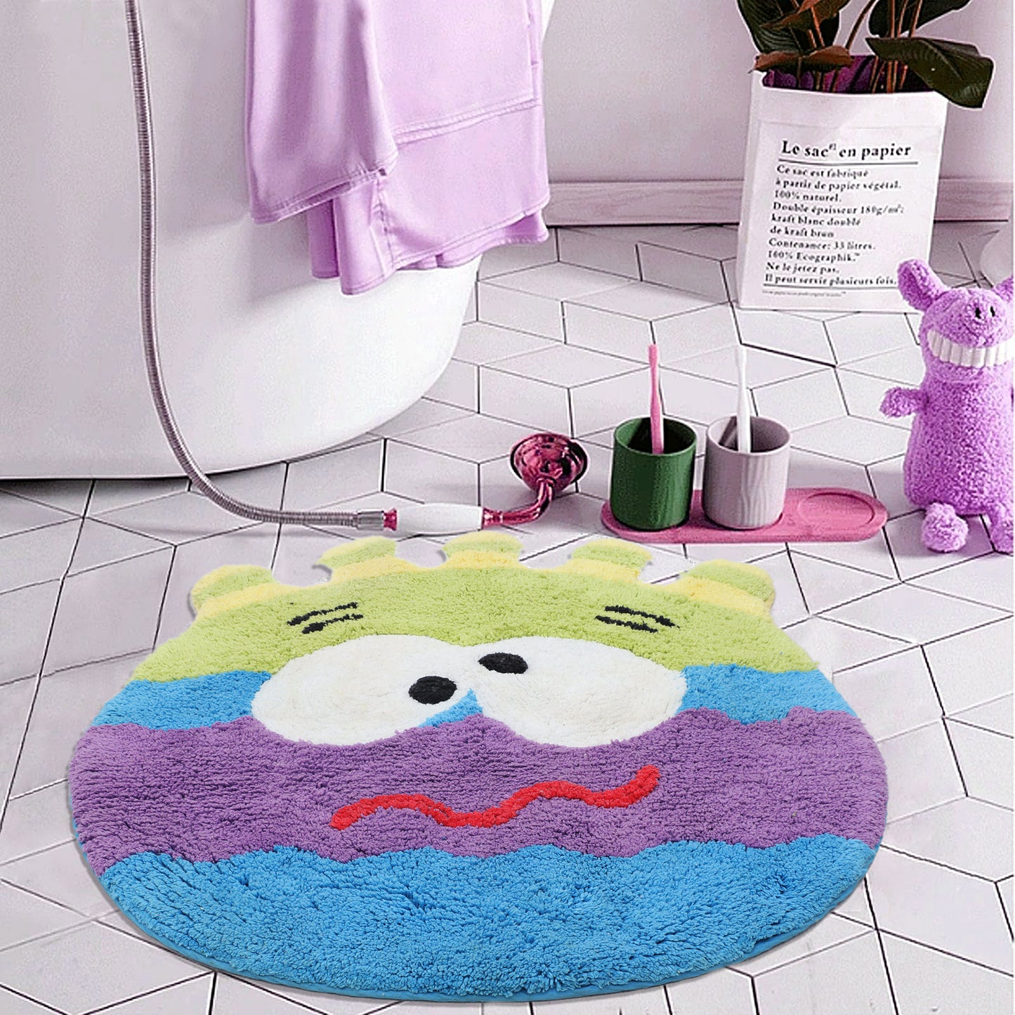 Monster Bath Mat
