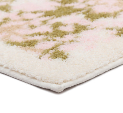Microfiber Floral Anti-Skid Bath Mat