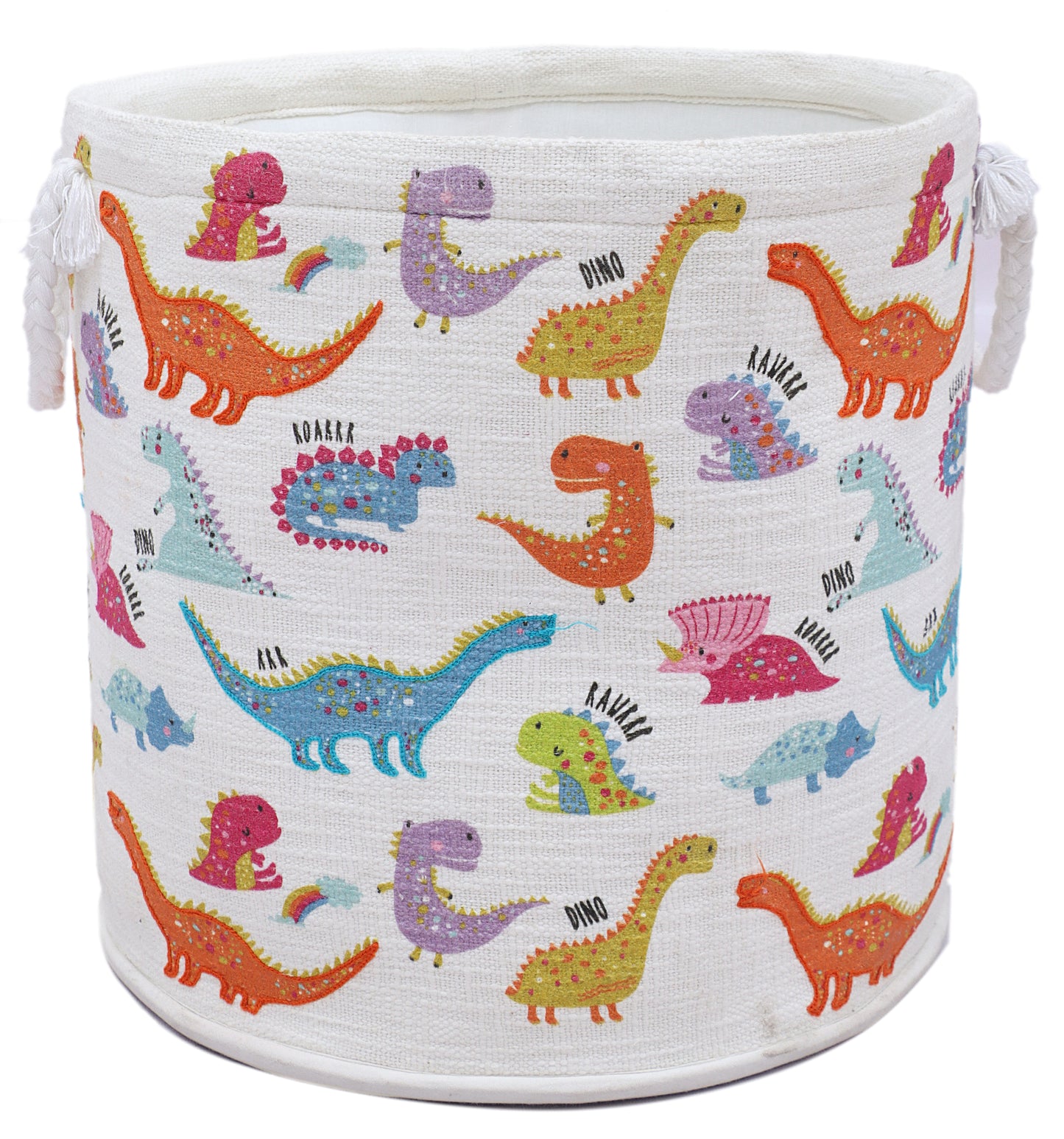 Dinosaur Print Basket