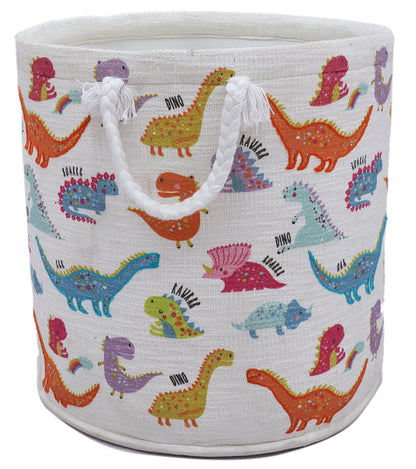 Dinosaur Print Basket