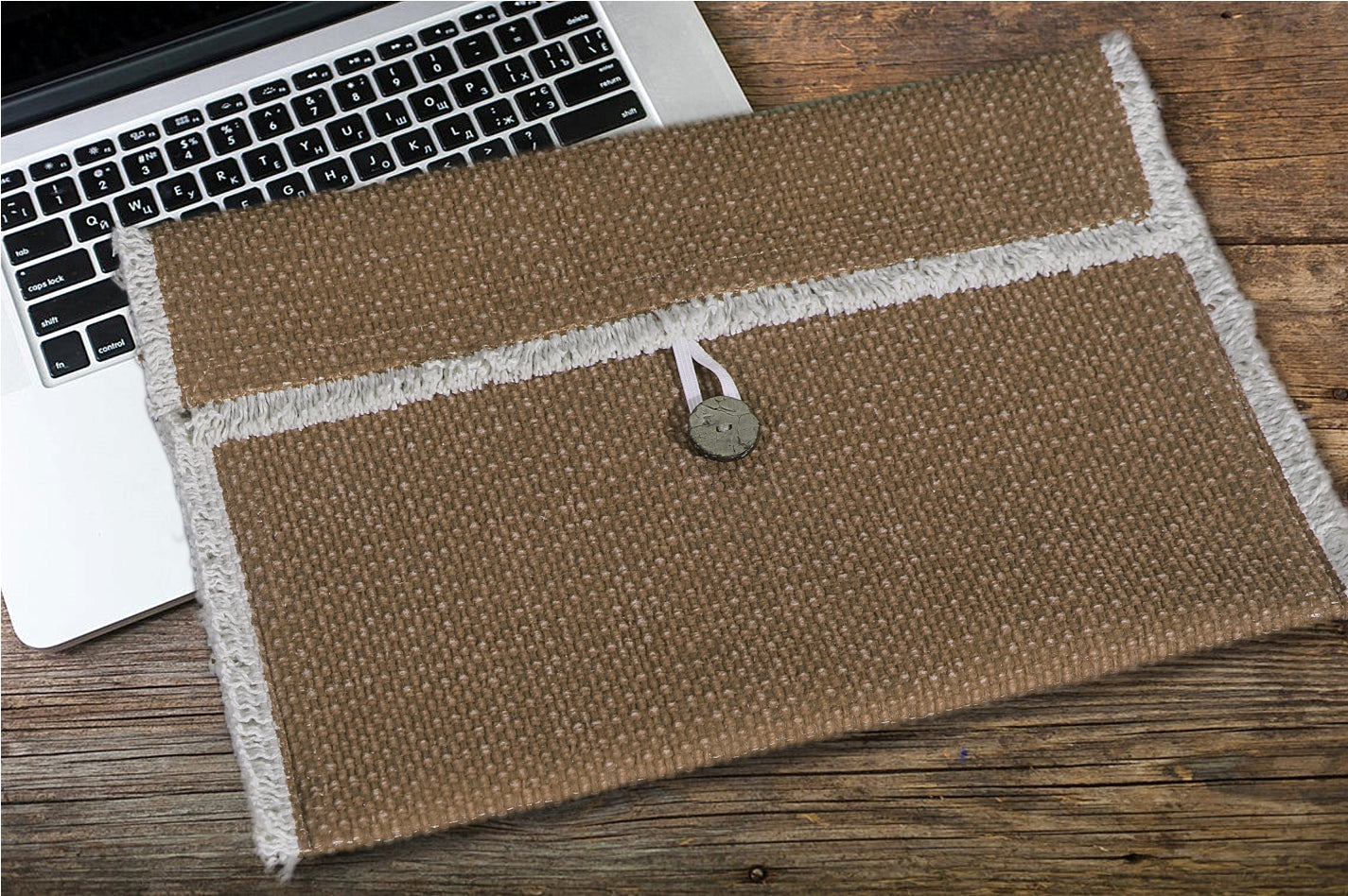 Hand Woven Cotton Laptop Sleeve