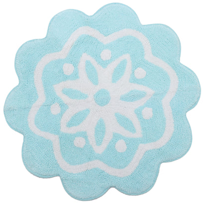 flower bathmat