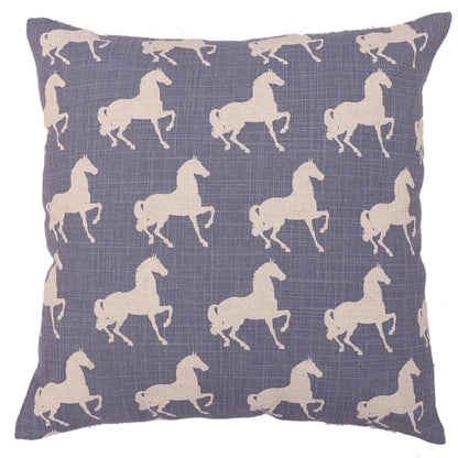 Horse Print Cushion Cover