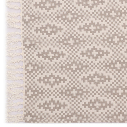 Machine Woven Cotton Throw