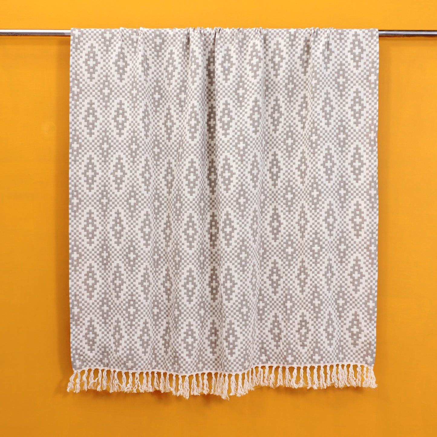 Machine Woven Cotton Throw