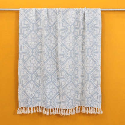 Cotton Jacquard Throw