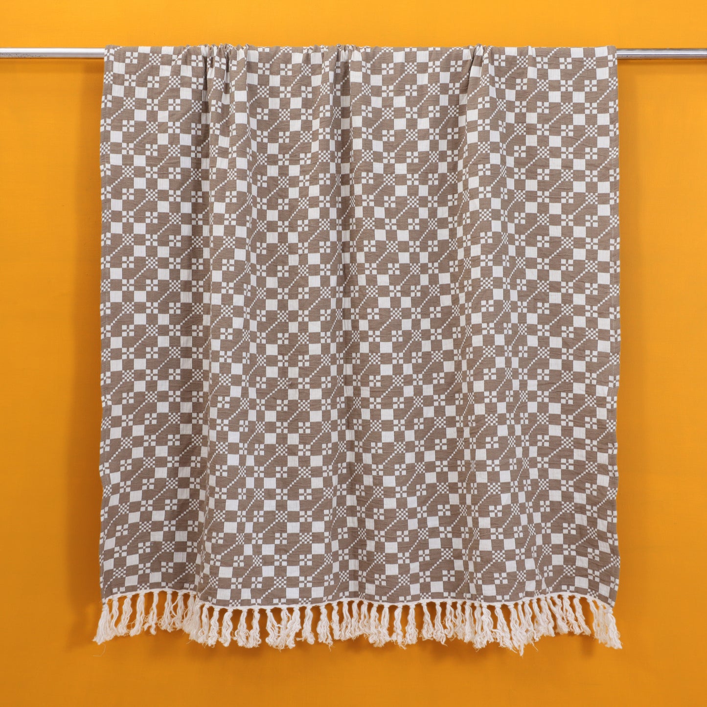 Machine Woven Cotton Throw