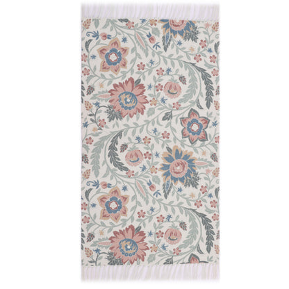 Floral Print Dhurrie - 2'2"x3'9"