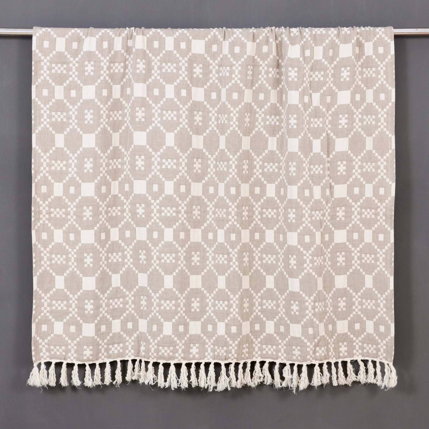 Machine Woven Cotton Throw