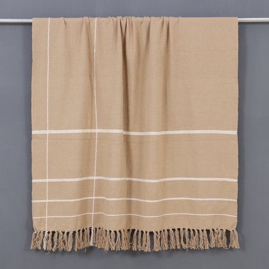 Hand Woven Cotton Throw