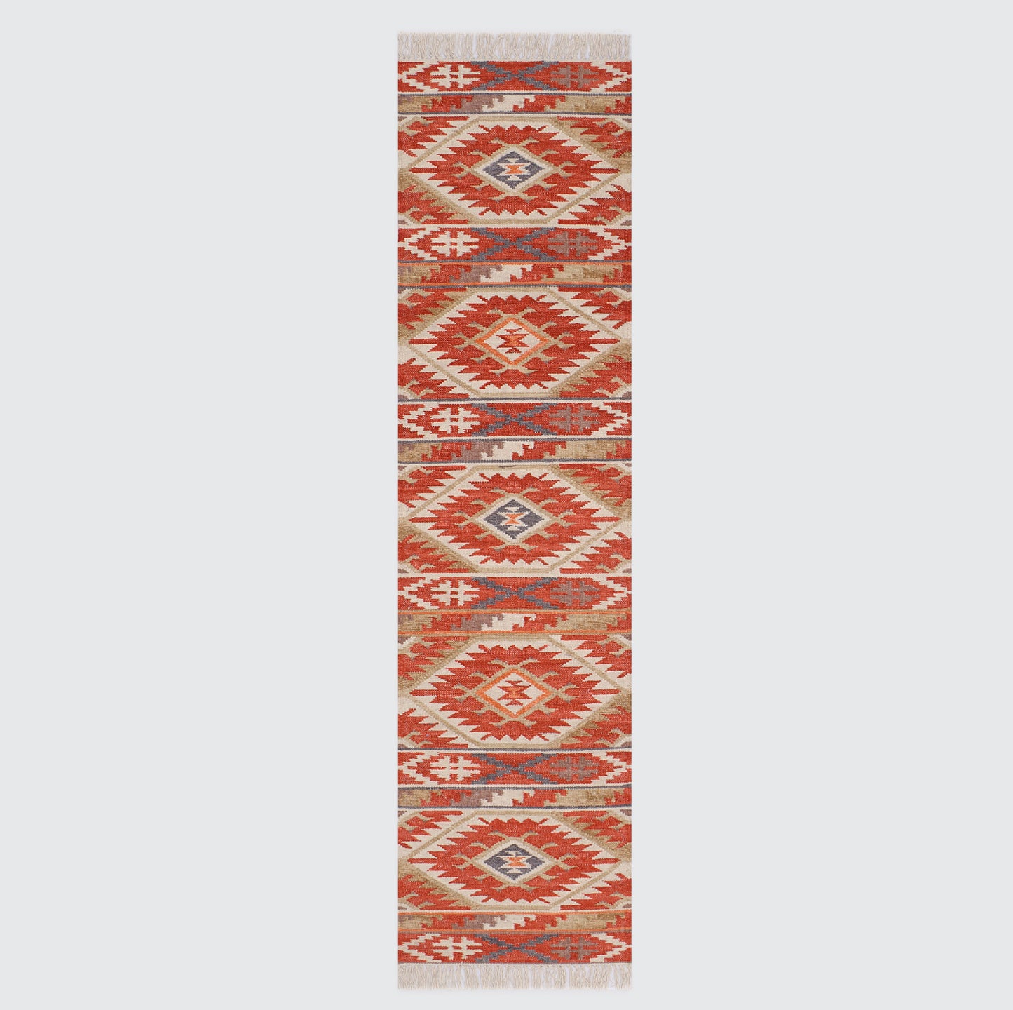 Multicolor Hand Woven Kilim - 1.5'x9'