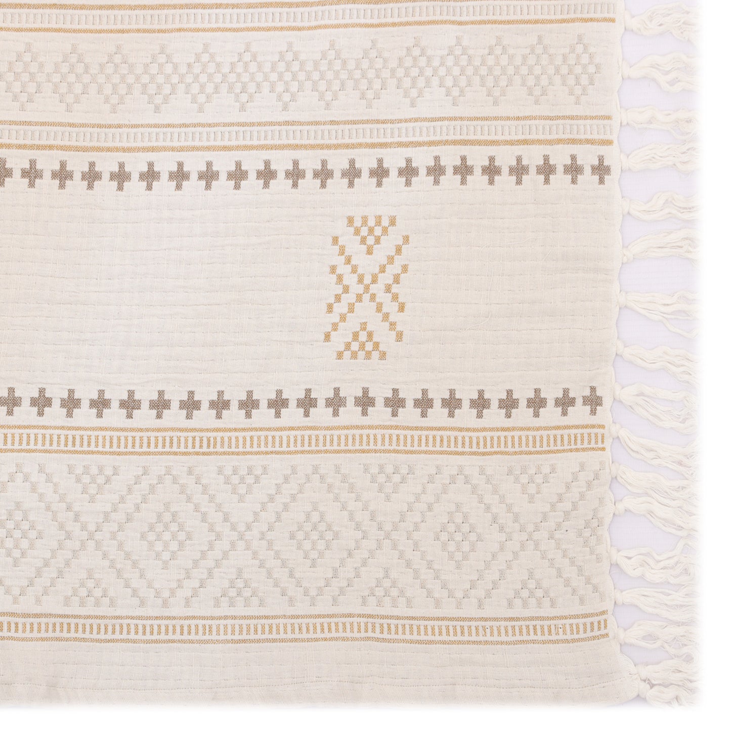 Cotton Jacquard Throw