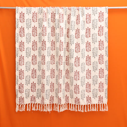 Hand Woven Cotton Throw