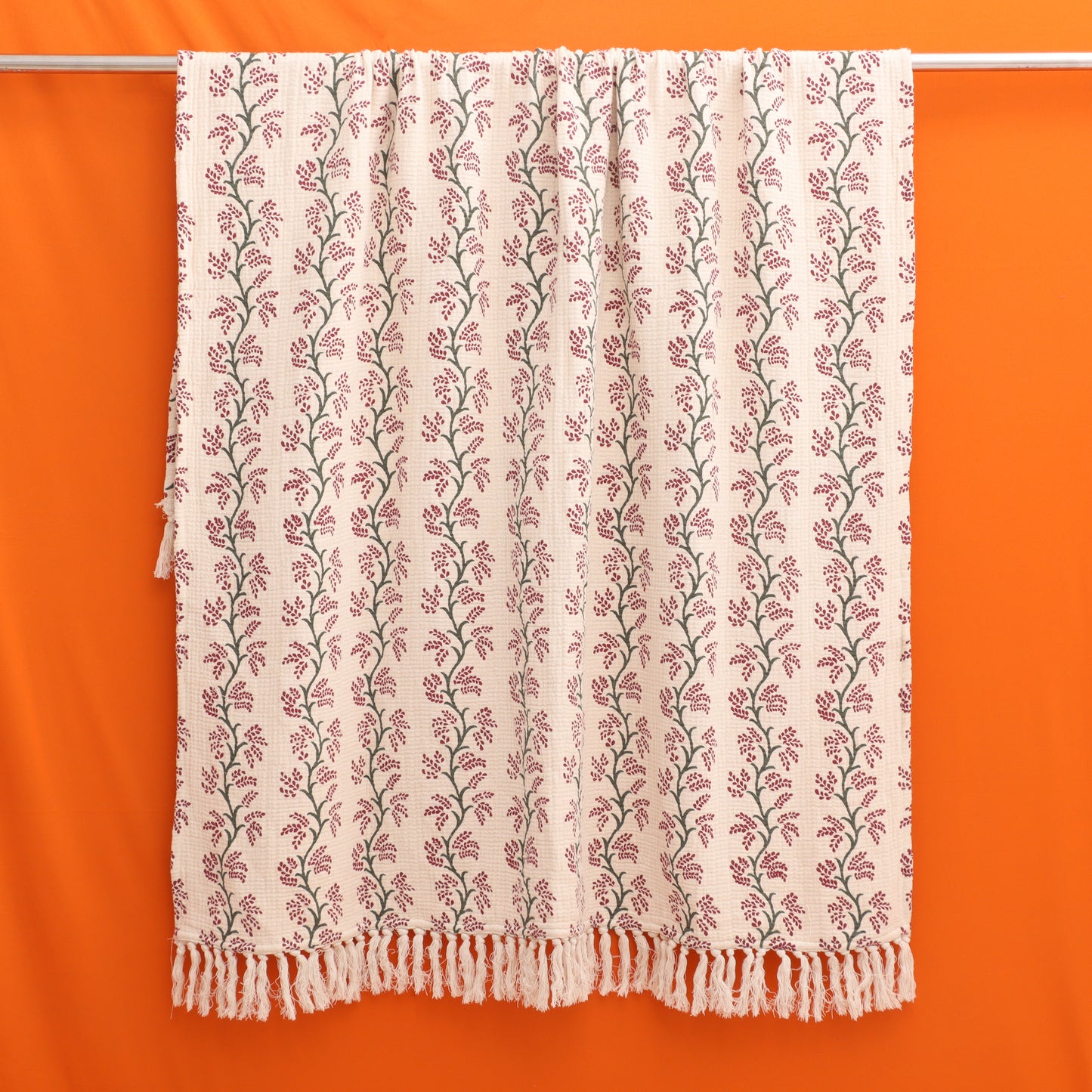 Hand Woven Cotton Throw