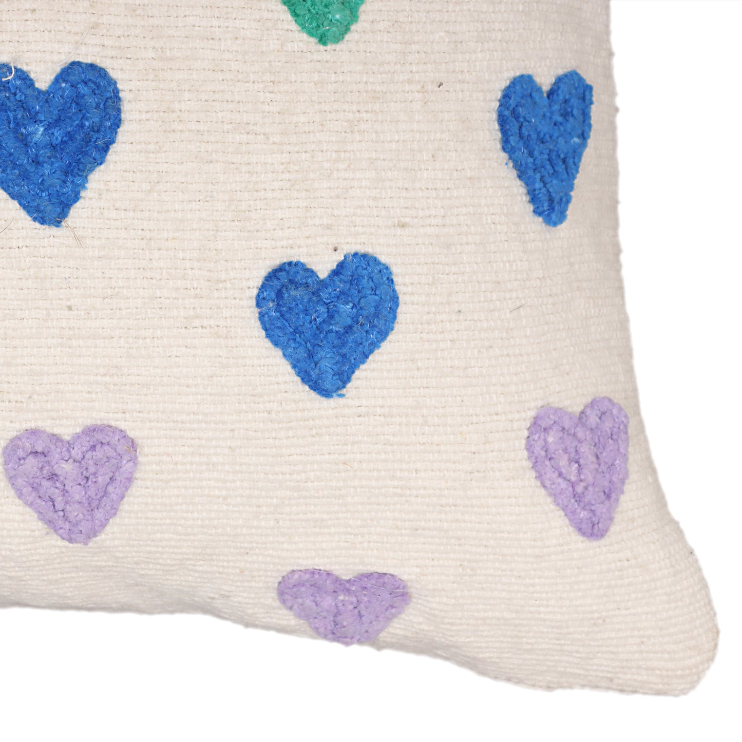 Heart Print Cushion Cover