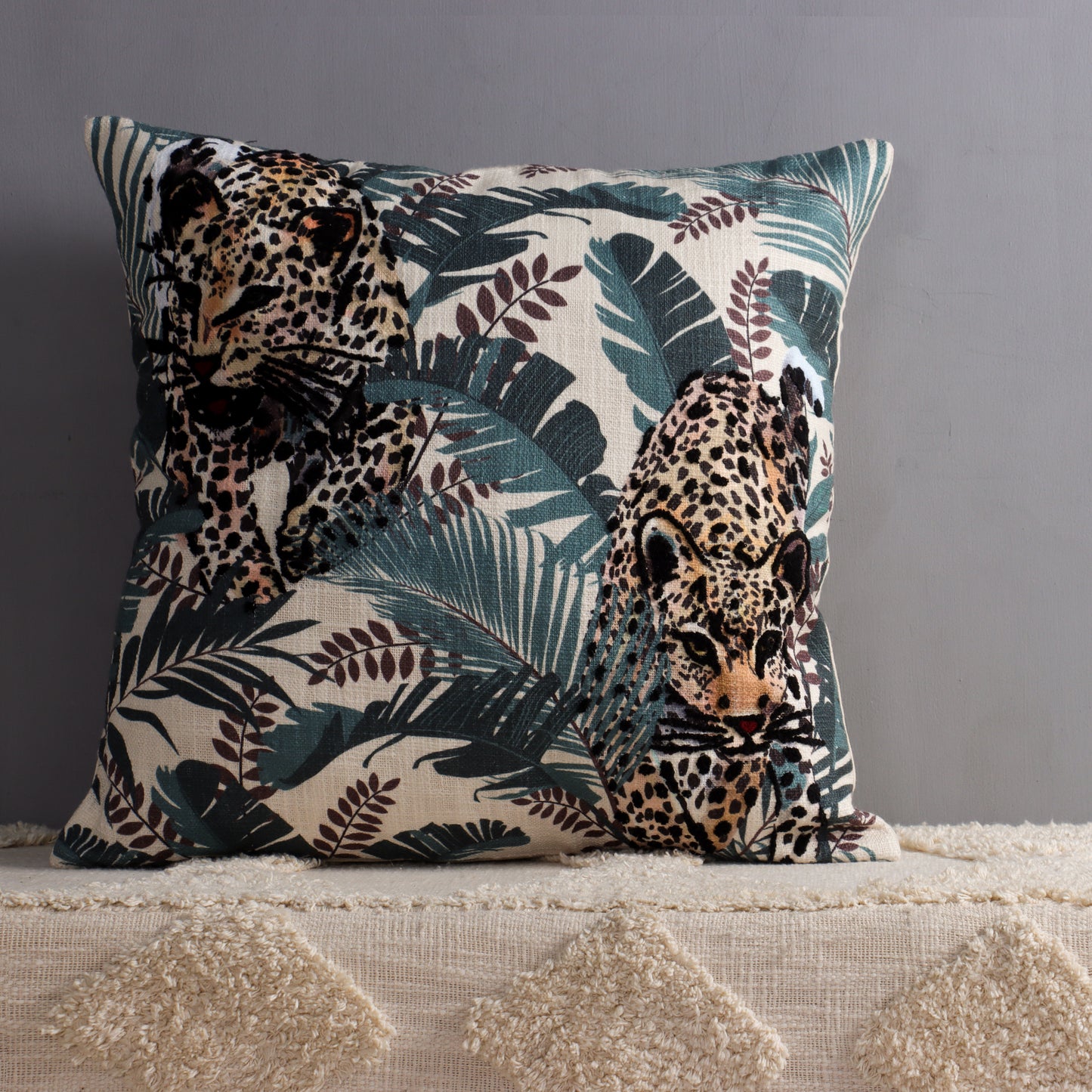 Leopard Print Cushion Cover